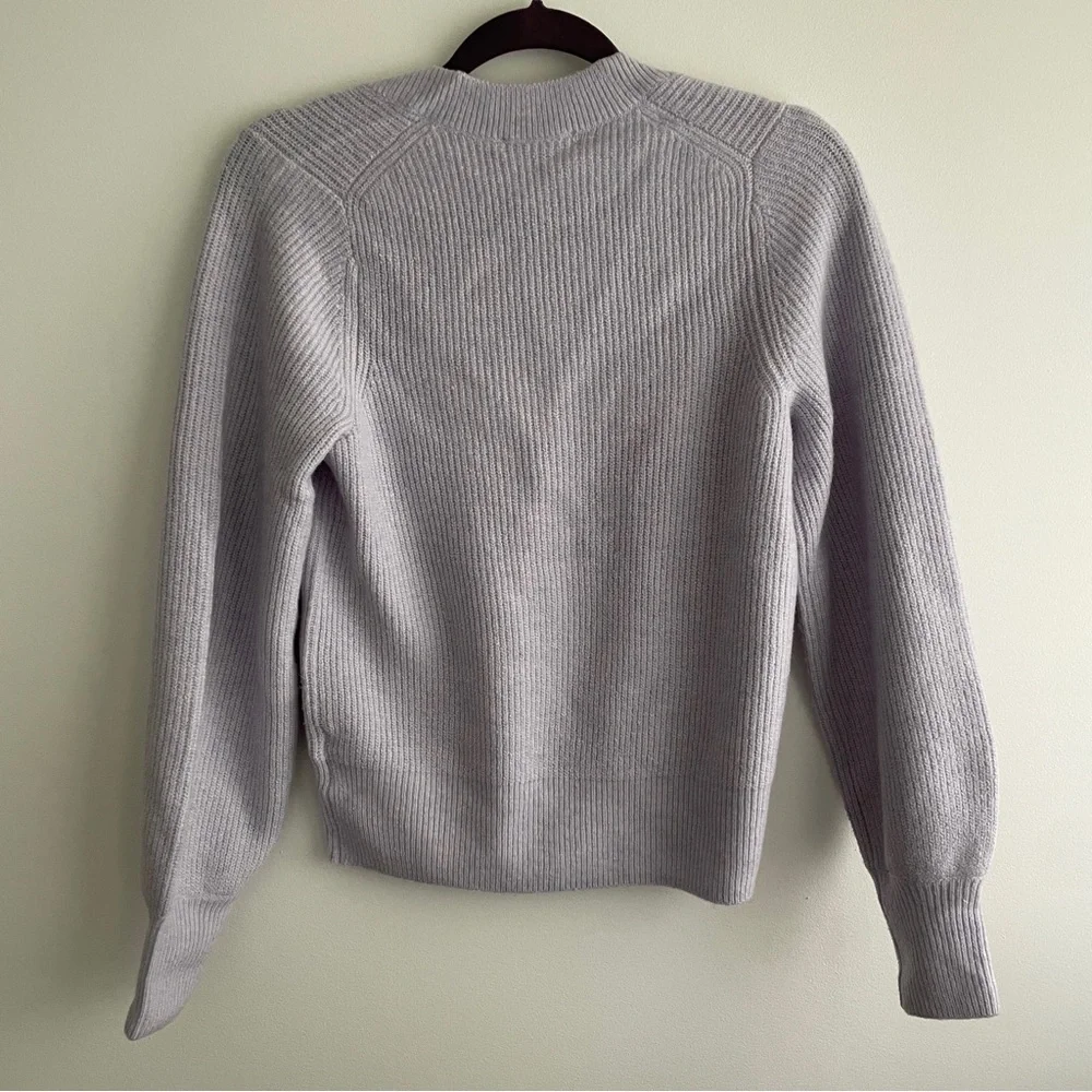 NWT Madewell Lavender Sweater | Size Small - Picture 3 of 4